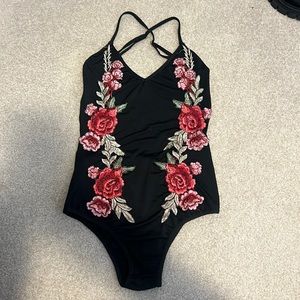 Floral bodysuit